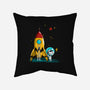 Space Explorer-None-Removable Cover w Insert-Throw Pillow-kharmazero