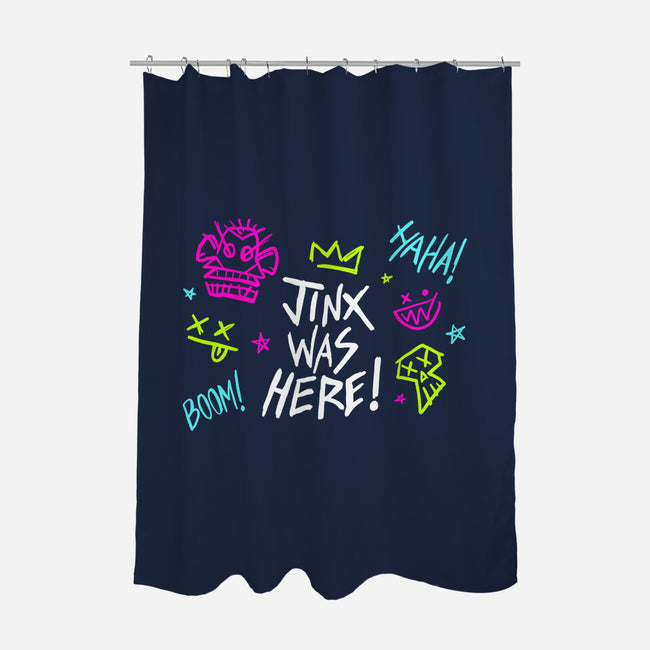 Jinx Doodles-None-Polyester-Shower Curtain-Mushita