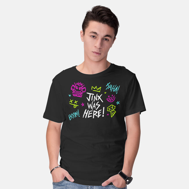 Jinx Doodles-Mens-Basic-Tee-Mushita