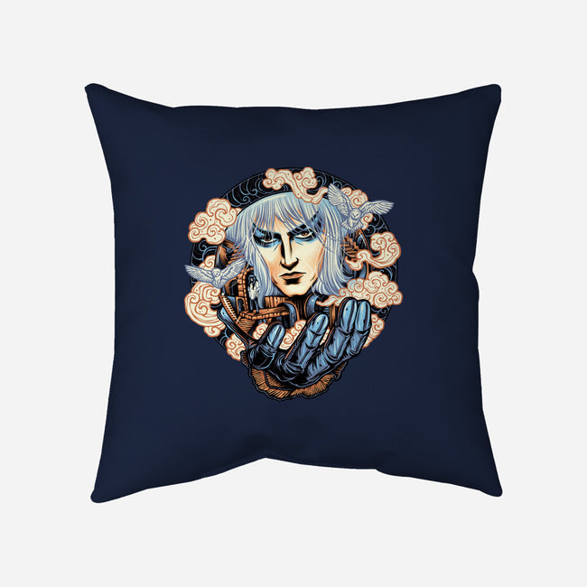 Goblin Gaze-None-Removable Cover w Insert-Throw Pillow-glitchygorilla