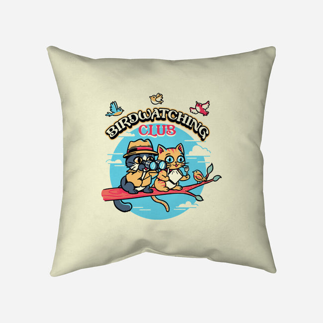 Birdwatching Club-None-Removable Cover w Insert-Throw Pillow-estudiofitas