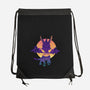 Purple Dragon-None-Drawstring-Bag-dandingeroz
