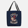 I'm Not Crazy Ask My Unicorn-None-Basic Tote-Bag-Arigatees