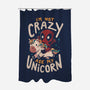 I'm Not Crazy Ask My Unicorn-None-Polyester-Shower Curtain-Arigatees