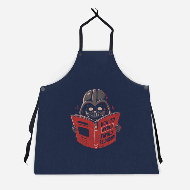 How To Avoid Family Reunions-Unisex-Kitchen-Apron-Arigatees