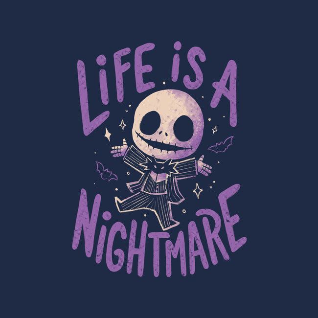 Life Is A Nightmare-Unisex-Basic-Tee-Arigatees