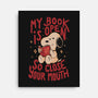 My Book Is Open-None-Stretched-Canvas-Arigatees