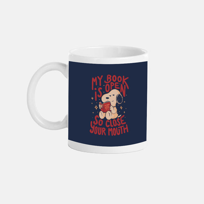 My Book Is Open-None-Mug-Drinkware-Arigatees