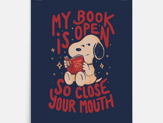 My Book Is Open