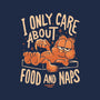 I Only Care About Food And Naps-Baby-Basic-Tee-Arigatees