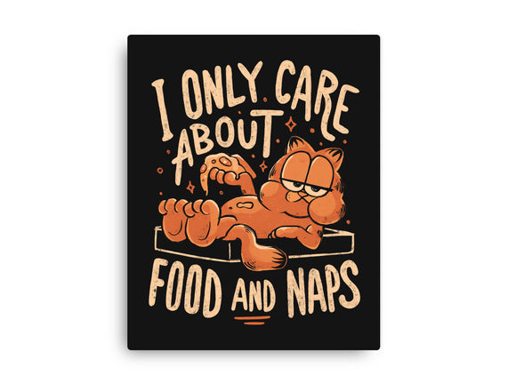 I Only Care About Food And Naps