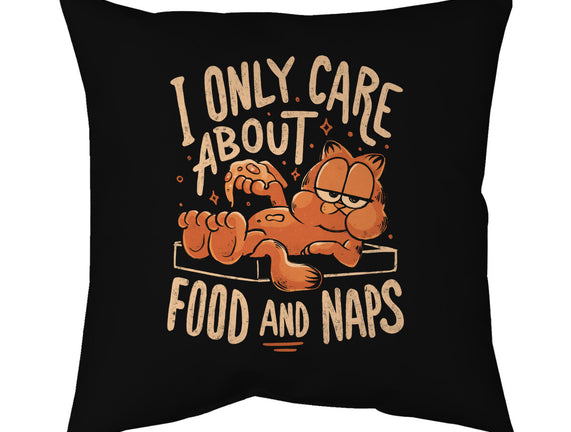 I Only Care About Food And Naps