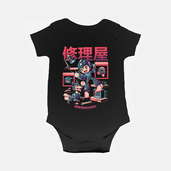 Mega Workshop-Baby-Basic-Onesie-eduely