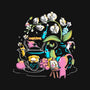 Tiny Artists-Womens-Fitted-Tee-eduely