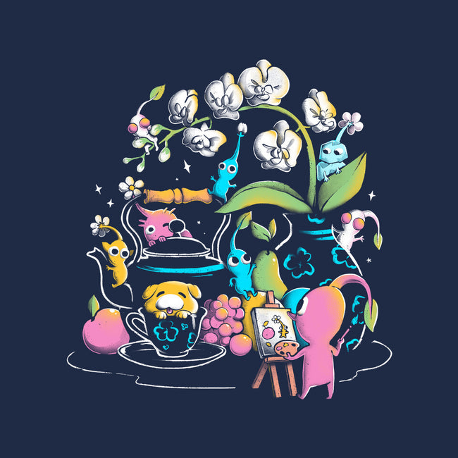 Tiny Artists-Womens-Fitted-Tee-eduely