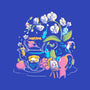 Tiny Artists-Womens-Fitted-Tee-eduely