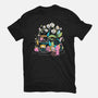 Tiny Artists-Womens-Fitted-Tee-eduely