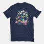 Tiny Artists-Womens-Fitted-Tee-eduely