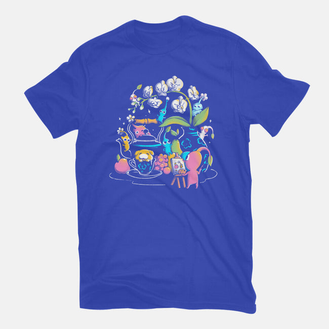 Tiny Artists-Womens-Fitted-Tee-eduely