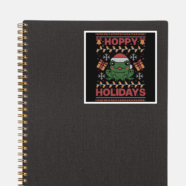 Hoppy Holidays Sweater-None-Glossy-Sticker-eduely