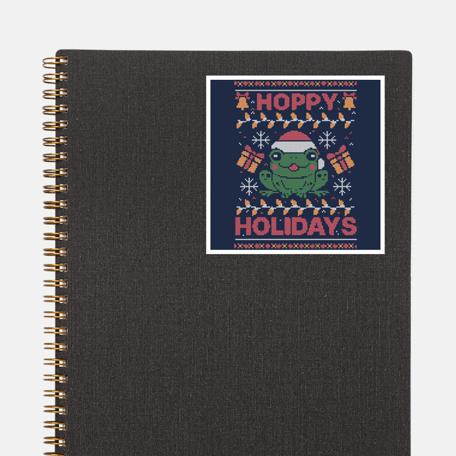 Hoppy Holidays Sweater-None-Glossy-Sticker-eduely