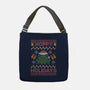 Hoppy Holidays Sweater-None-Adjustable Tote-Bag-eduely