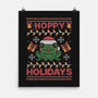 Hoppy Holidays Sweater-None-Matte-Poster-eduely