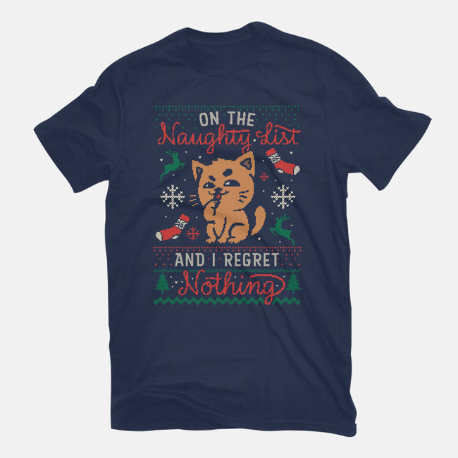 On The Naughty List-Womens-Basic-Tee-eduely