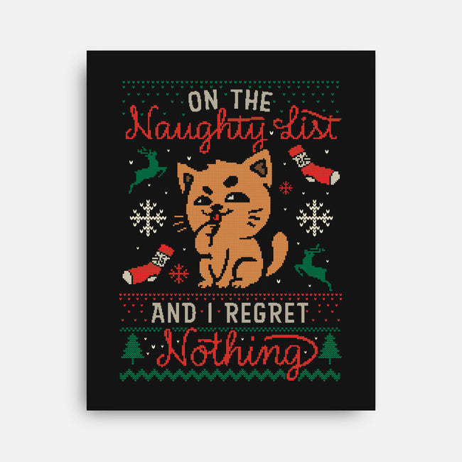 On The Naughty List-None-Stretched-Canvas-eduely