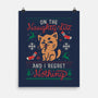 On The Naughty List-None-Matte-Poster-eduely