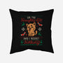 On The Naughty List-None-Removable Cover w Insert-Throw Pillow-eduely