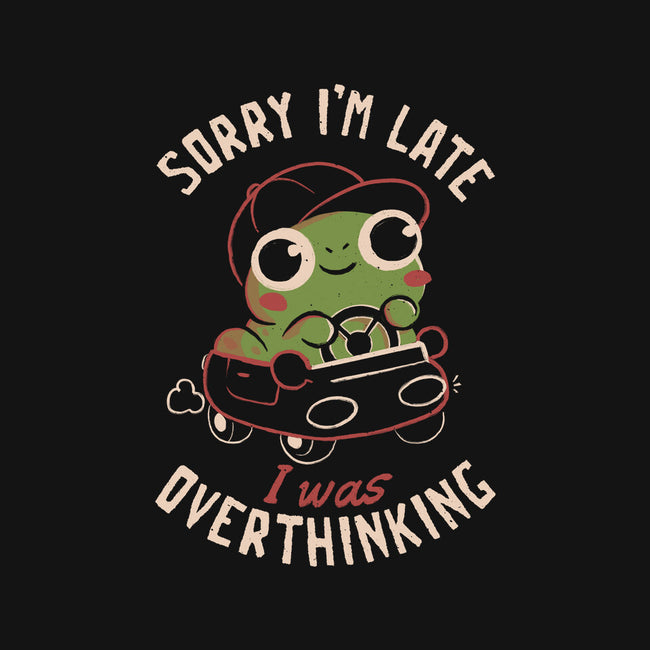 Sorry I’m Late I Was Overthinking-Youth-Crew Neck-Sweatshirt-eduely