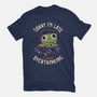 Sorry I’m Late I Was Overthinking-Womens-Fitted-Tee-eduely