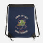 Sorry I’m Late I Was Overthinking-None-Drawstring-Bag-eduely
