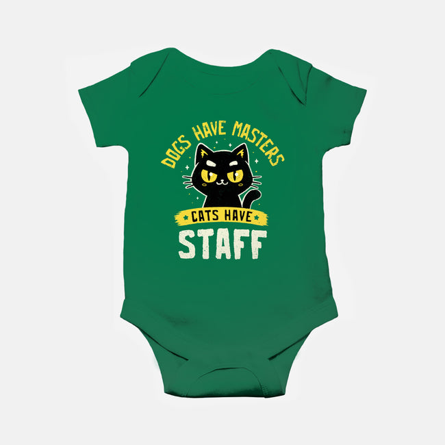 Cats Have Staff-Baby-Basic-Onesie-koalastudio