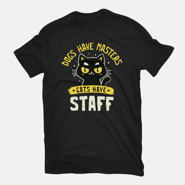 Cats Have Staff-Womens-Basic-Tee-koalastudio