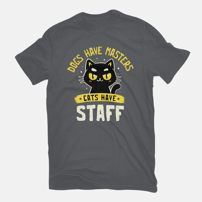 Cats Have Staff-Womens-Fitted-Tee-koalastudio