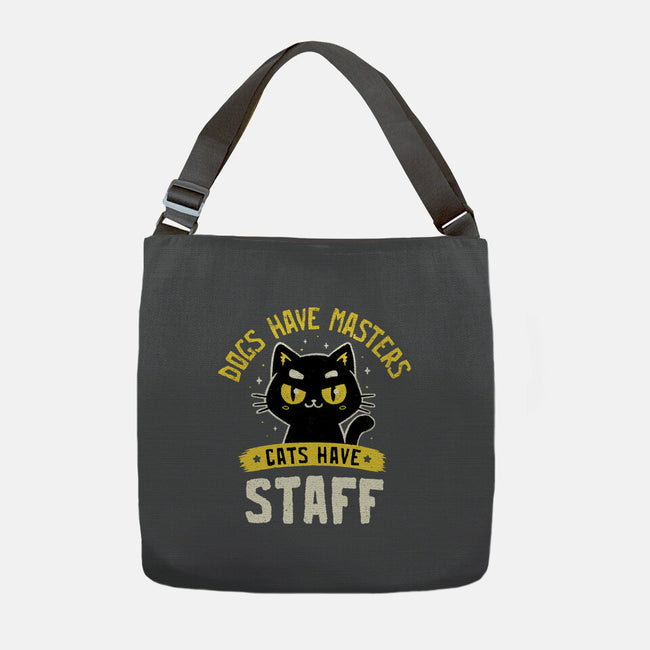 Cats Have Staff-None-Adjustable Tote-Bag-koalastudio