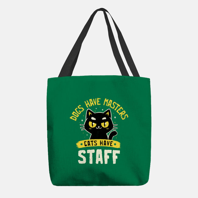 Cats Have Staff-None-Basic Tote-Bag-koalastudio