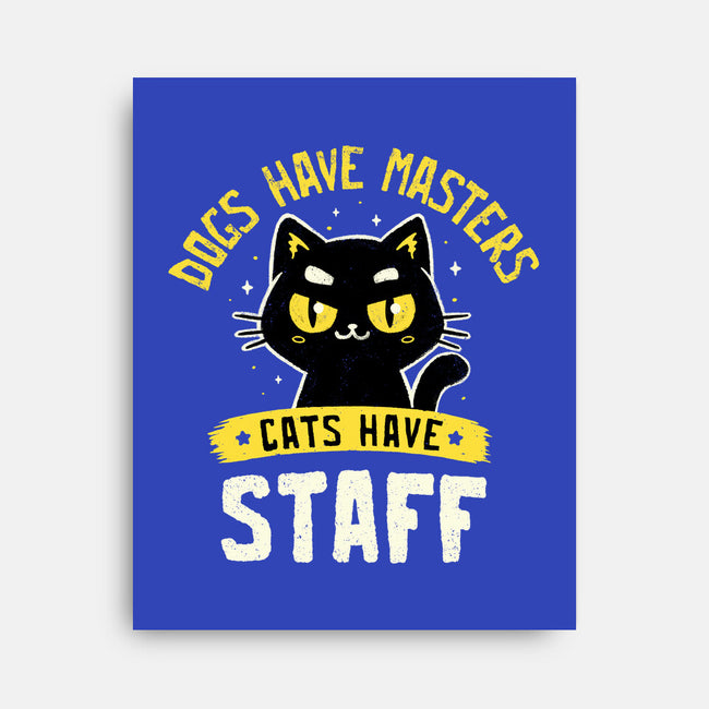 Cats Have Staff-None-Stretched-Canvas-koalastudio