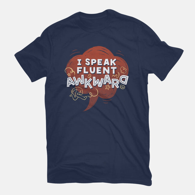 I Speak Fluent Awkward-Youth-Basic-Tee-koalastudio