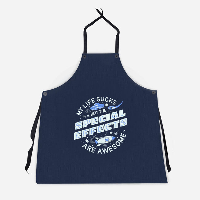 The Special Effects Are Awesome-Unisex-Kitchen-Apron-koalastudio