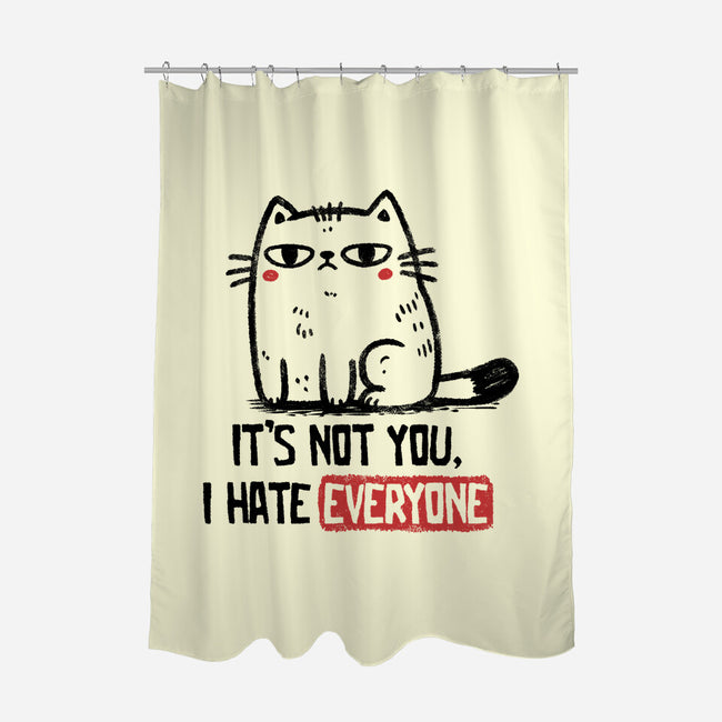 It's Not You I Hate Everyone-None-Polyester-Shower Curtain-koalastudio