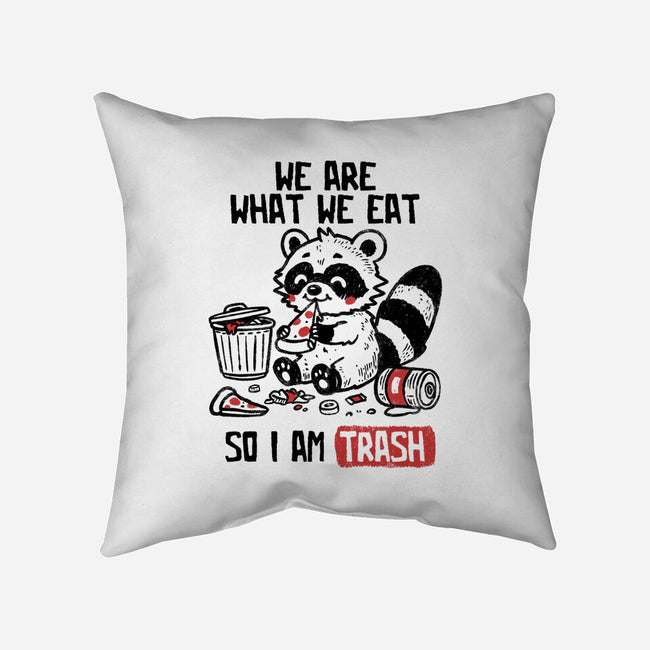 We Are What We Eat-None-Removable Cover w Insert-Throw Pillow-koalastudio