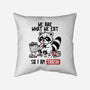 We Are What We Eat-None-Removable Cover w Insert-Throw Pillow-koalastudio