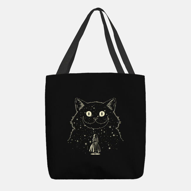 Alice Star Night Cat-None-Basic Tote-Bag-tobefonseca