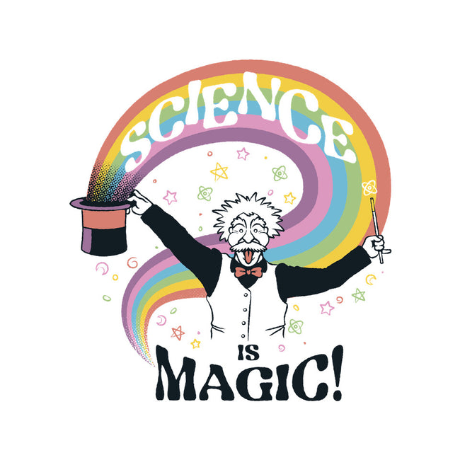 Science Is Magic Einstein-Womens-V-Neck-Tee-tobefonseca