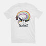 Science Is Magic Einstein-Womens-Fitted-Tee-tobefonseca
