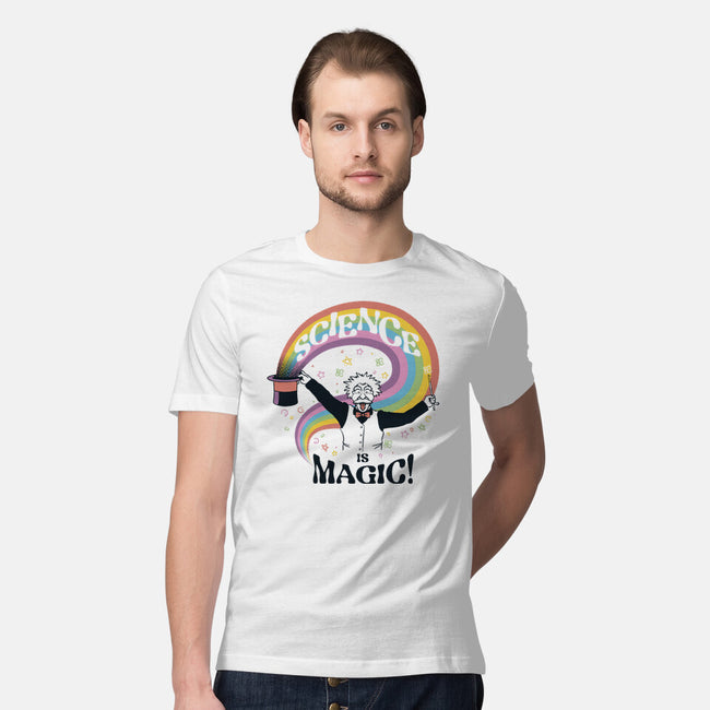 Science Is Magic Einstein-Mens-Premium-Tee-tobefonseca