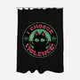 I Choose Violence Funny Cat-None-Polyester-Shower Curtain-tobefonseca